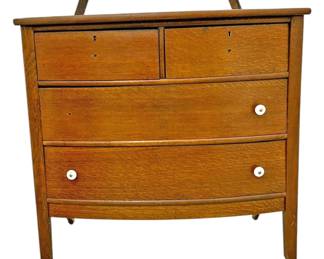 Antique Dresser With Detached Mirror