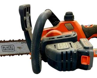 Black And Decker Cordless Chainsaw