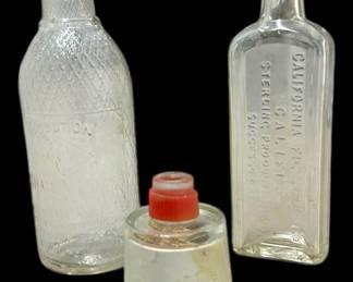 Vintage Glass Bottles And More
