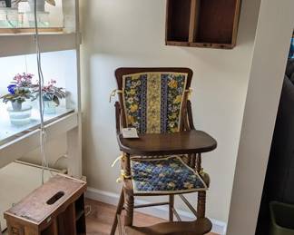 Antique High Chair