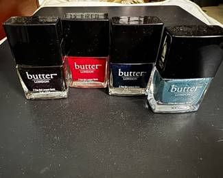 Assorted Cosmetic Products: Butter