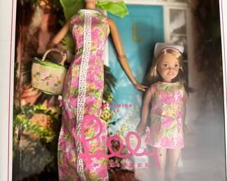 NIB 2005 Mattel Barbie and Stacie, Lilly Pulitzer