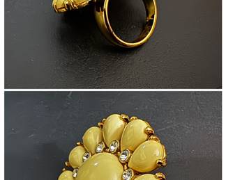 Assorted Jewelry: Cocktail Ring