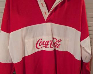 Vintage Coca-Cola Rugby Shirt