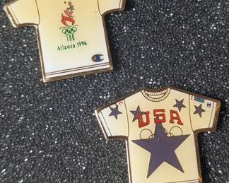 1996 Atlanta Olympics Lapel Pins