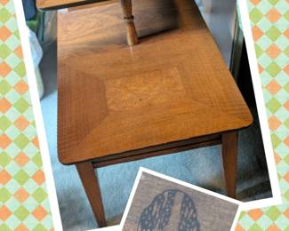 Pair of Lane MCM End Tables
