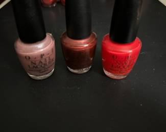 Assorted Cosmetic Products: O.P.I.