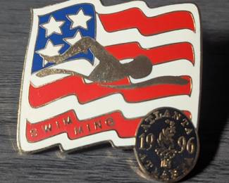 1996 Atlanta Olympics Lapel Pin
