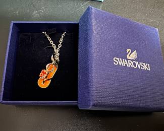 Assorted Jewelry: Swarovski Necklace