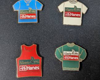 1996 Atlanta Olympics Lapel Pins