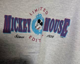 Vintage Mickey Mouse Sweat Shirt