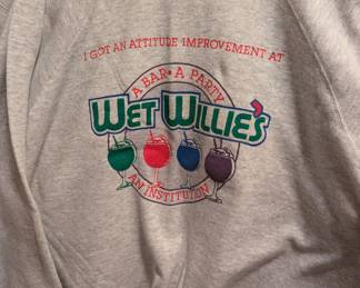 Vintage Wet Willie's Sweat Shirt