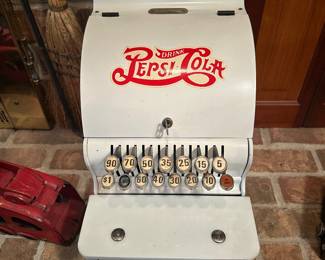 Vintage Pepsi-Cola cash register