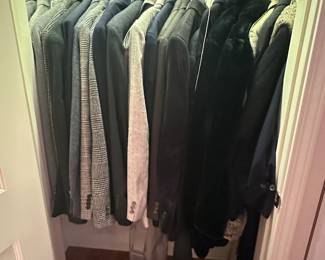 Men’s suit coats