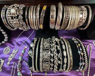 Sterling bracelets