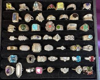 Sterling rings
