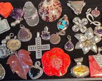 Sterling pendants