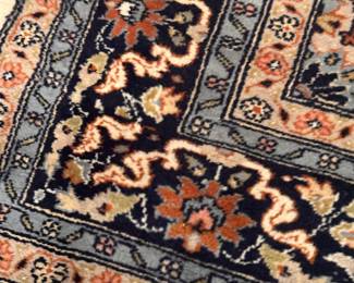 view of rug colors