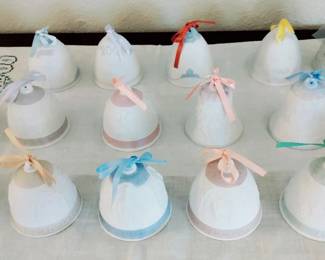 LLADRO VINTAGE COLLECTIBLE BELLS - PORCELAIN