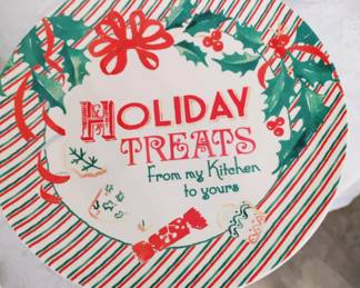 LENOX HOLIDAY CHINA PLATTER