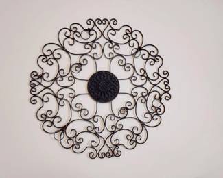 CAST IRON WALL DECOR - GREAT FOR AN ENTRY