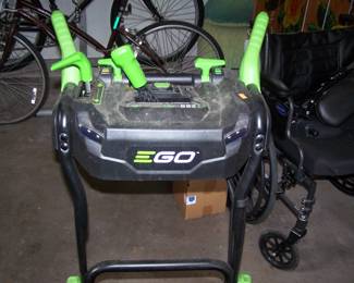 ANOTHER VIEW OF THE EGO SNOW BLOWER