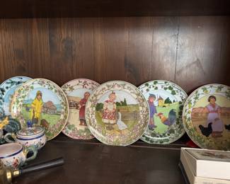 UNICEF OUR CHILDREN, Villeroy and Boch German Plates.