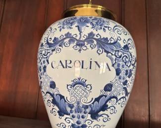 Carolina Tobacco Jar