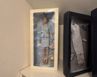 Lady Diana doll with outfits