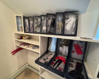 Lady Diana doll and clothing collection