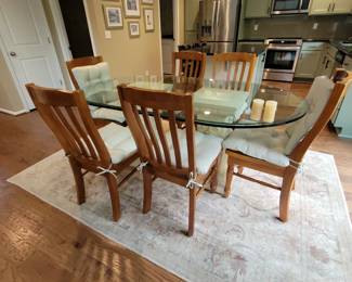 Complete Dinning Set and Chairs $124.99