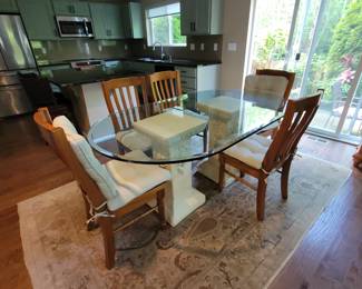 Complete Dinning Set and Chairs $124.99