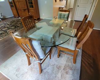 Complete Dinning Set and Chairs $124.99