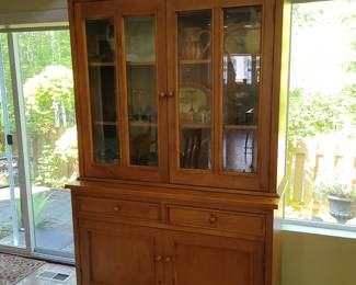 Pine China Cabinet - $224.99