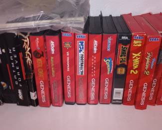Vintage Asha genesis games new in boxes amazing condition come check them out. !