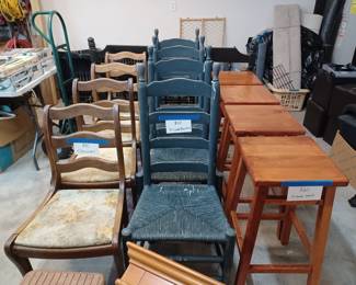 Dining Chairs, Ladderback Chairs and bar stools