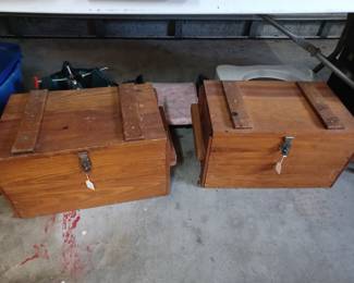 Hand Made Tool Chests
