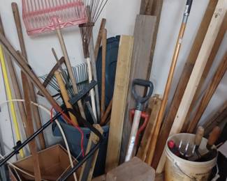 Assorted Lawn Tools