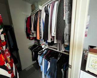 Just one of the three closers, plus there is a entire room with clothing
