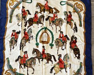 Vintage Hermes Reprise scarf l, no stains or fades