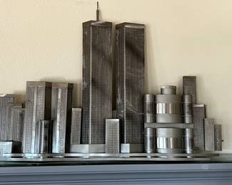 Large metal sculpture