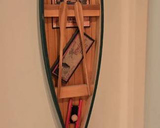 Fishing Canoe wall art