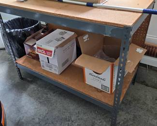 Garage, workroom shelving