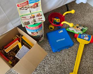 Playskool Lincoln Logs & Fisher Price