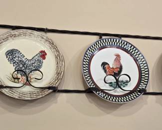 Rooster plates
