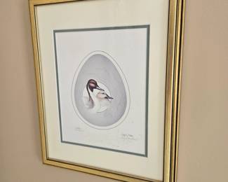 Larry Martin limited edition duck artwork