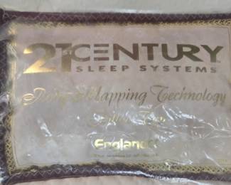 New, in the bag, Englander 21 Century Pillow Top mattress & box spring