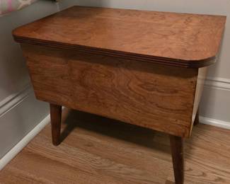 Custom made storage box w/ legs