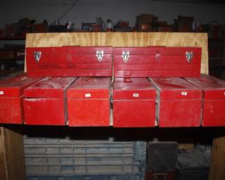 Vintage toolboxes