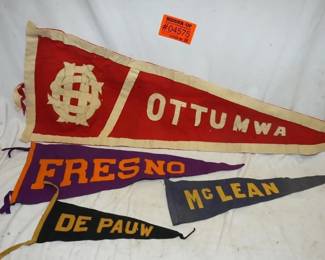 antique College banner Pennants